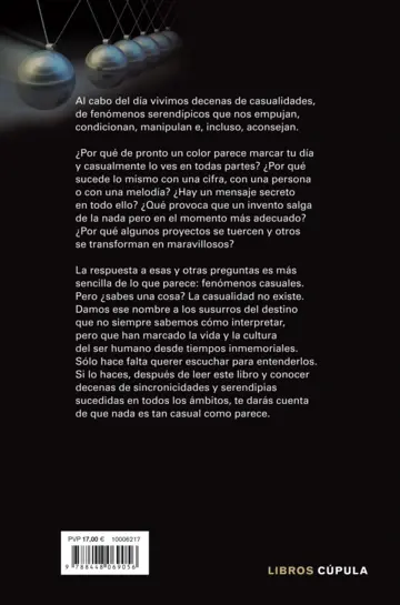 Contraportada La casualidad no existe