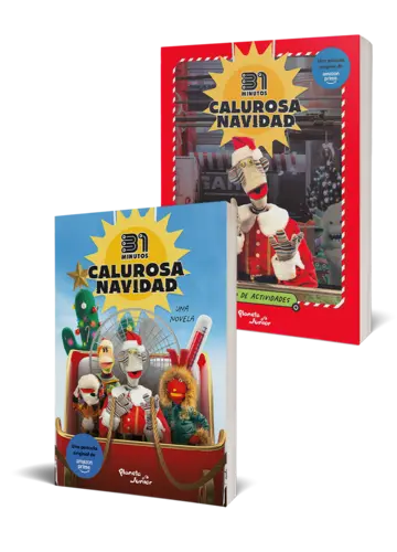 Portada Calurosa navidad. La novela