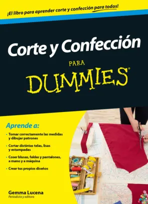 Portada Corte y confección para Dummies