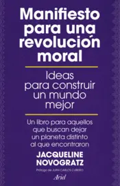 Portada Manifiesto para una revolución moral