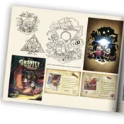 Portada El arte de Gravity Falls 2