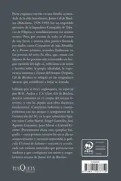 Miniatura contraportada Jaime Gil de Biedma