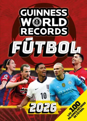 Portada Guinness World Records 2026. Fútbol