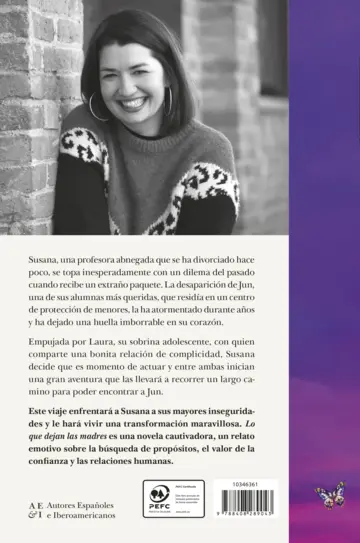 Contraportada Lo que dejan las madres