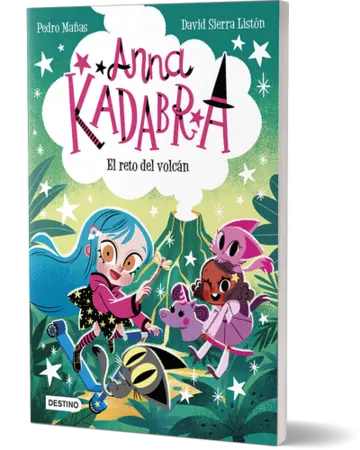 Portada Anna Kadabra 14. El reto del volcán