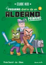 Portada Minecraft. Pequeño diario de un aldeano pringao 3