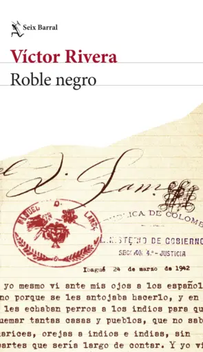 Portada Roble negro