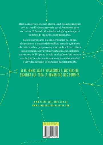 Contraportada El mensajero de Agartha 6. Metempsicosis