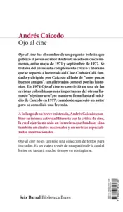 Miniatura contraportada Ojo al cine. Tomo 1