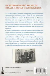 Miniatura contraportada El chico que siguió a su padre hasta Auschwitz