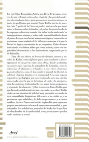 Miniatura contraportada Kafka