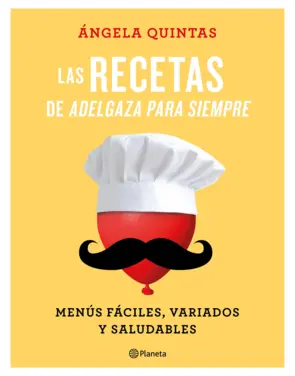 Portada Las recetas de Adelgaza para siempre