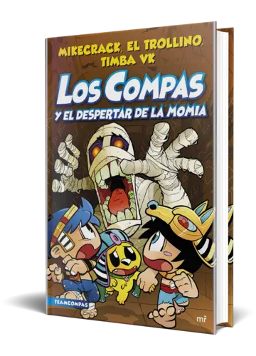 Portada Compas 9. Los Compas y el despertar de la momia