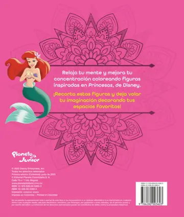 Contraportada Figuras infinitas. Princesas