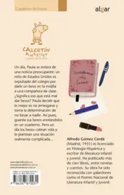 Miniatura contraportada Cuaderno de besos
