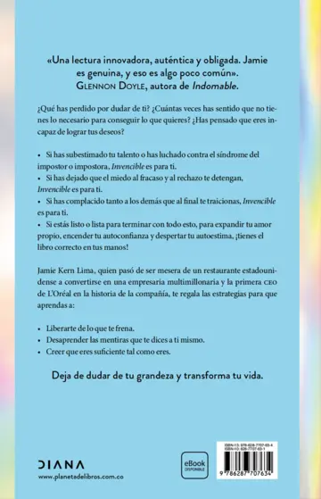 Contraportada Invencible