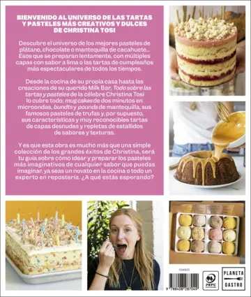 Contraportada Todo sobre las tartas y pasteles