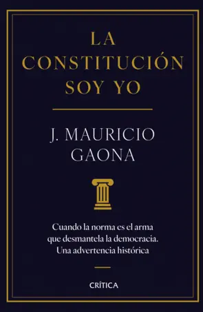 Portada La constitución soy yo