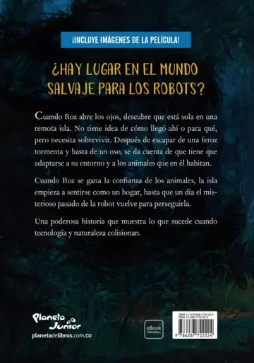 Contraportada Robot salvaje