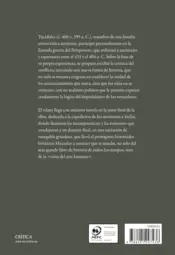 Miniatura contraportada Historia de la guerra del Peloponeso