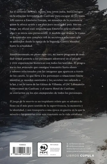 Contraportada El juego de la muerte