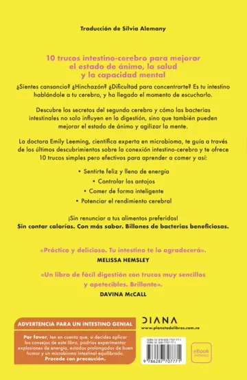 Contraportada Un intestino genial