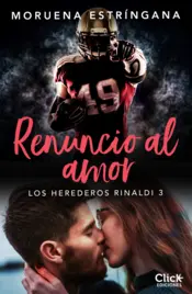 Portada Renuncio al amor