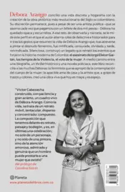 Miniatura contraportada Débora Arango de perfil