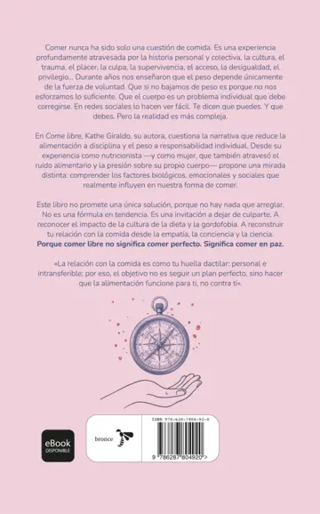 Contraportada Come libre