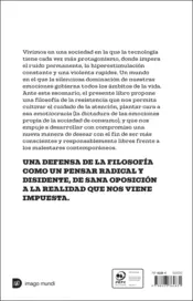 Miniatura contraportada Una filosofía de la resistencia