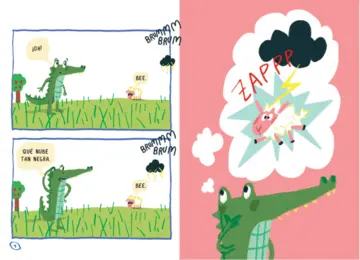 Imagen extra Drila Cocodrila 1. Darle al coco. Aprendo a leer 1