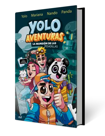 Portada Yolo Aventuras. La mansión de las pesadillas