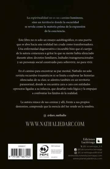 Contraportada La esencia del Ser reside en la sombra