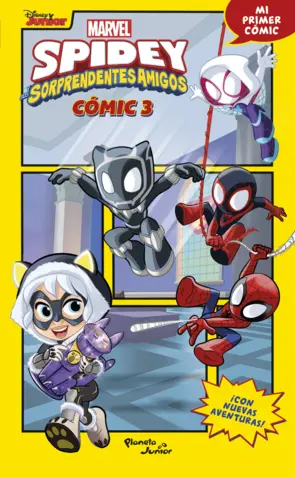 Portada Spidey y sus sorprendentes amigos. Cómic 3