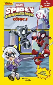 Portada Spidey y sus sorprendentes amigos. Cómic 3