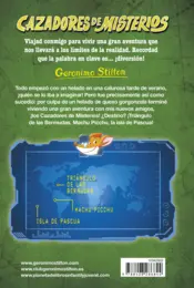 Miniatura contraportada Cazadores de misterios 1. Las esferas del tiempo