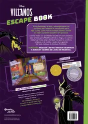 Miniatura contraportada Disney Villanos. Escape Book
