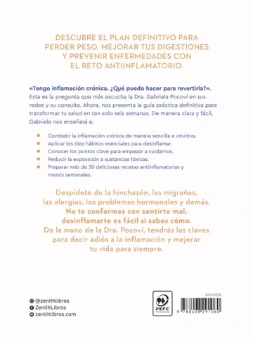 Contraportada La solución para la inflamación