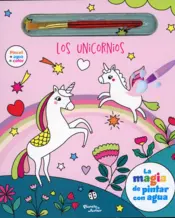 Portada La magia de pintar con agua. Los unicornios