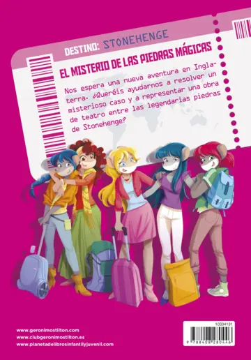 Contraportada El misterio de las piedras mágicas