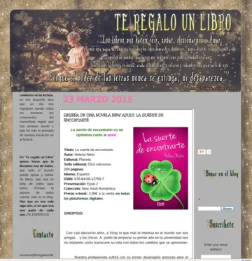 Imagen extra La suerte de encontrarte 0