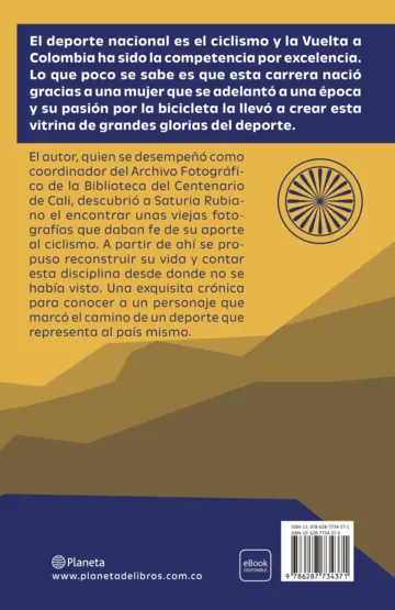 Contraportada La vuelta de Saturia