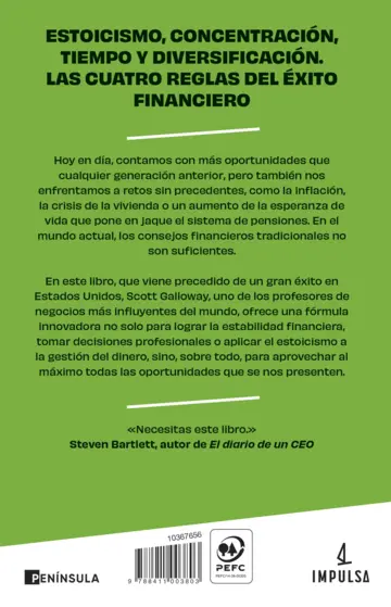 Contraportada El álgebra de la riqueza