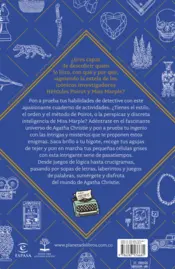 Miniatura contraportada Los casos de Agatha Christie: 100 acertijos y un misterio por resolver