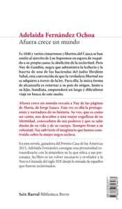 Miniatura contraportada Afuera crece un mundo