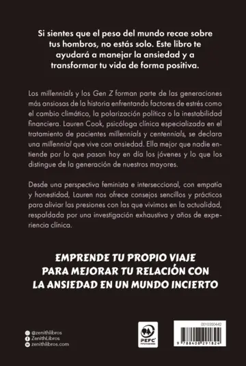 Contraportada No me da la vida