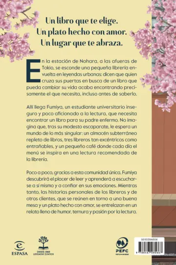 Contraportada La librería de los viernes