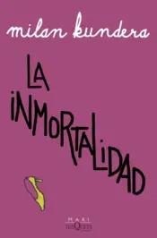 Portada La inmortalidad