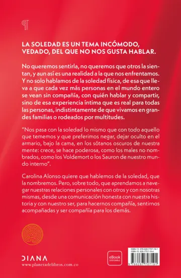 Contraportada Sal del laberinto de soledad