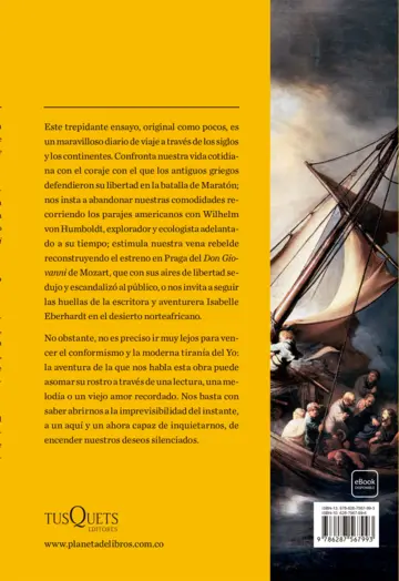 Contraportada La vida fuera de uno mismo